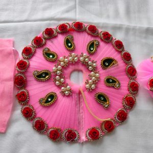 Pink Rose Designer Poshak Set