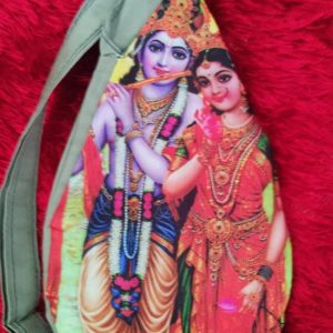 Radha Krishna Standing Divine Jaap Jholi