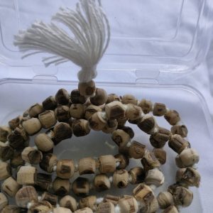 Natural Tulsi Japa Mala – Rustic Beads